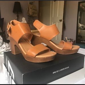 Madden Girl Brown Heels/Platform Sandals